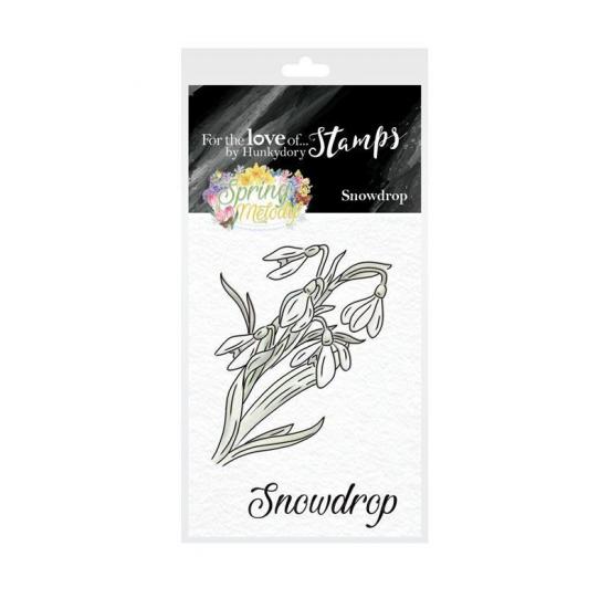 Stempelset Clear Stamps Spring Melody Snowdrop