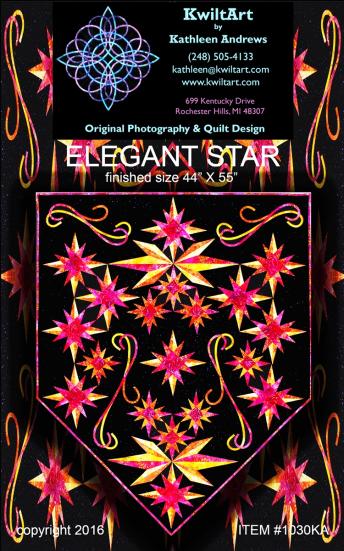 Nähanleitung Elegant Star KwiltArt