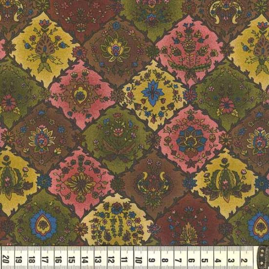 Patchworkstoff Rest 40cm Kashmir 03