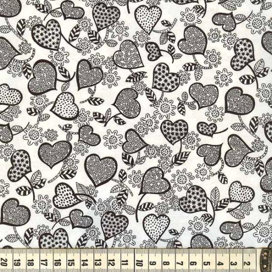 Patchworkstoff Rest 65cm Sweetheart 15