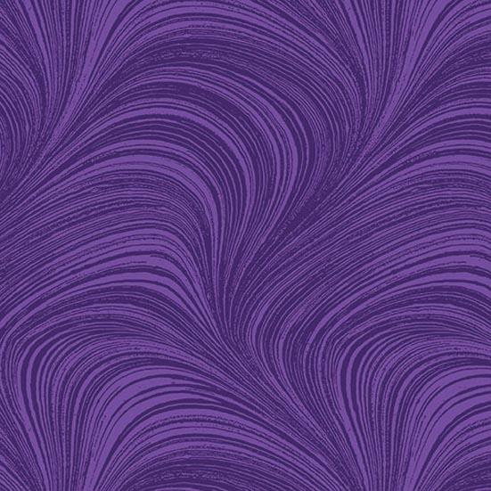 Patchworkstoff Wave Texture 24 Grape