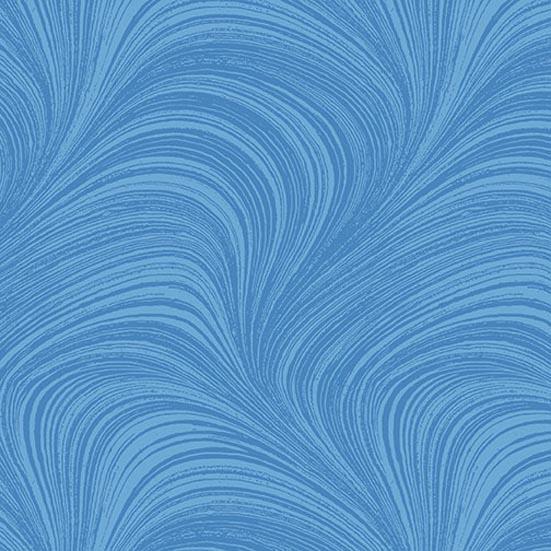 Patchworkstoff Wave Texture 26 Sky