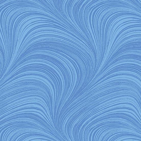Patchworkstoff Wave Texture 27 Blue