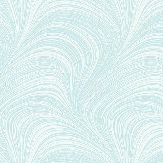 Patchworkstoff Wave Texture 31 Aqua