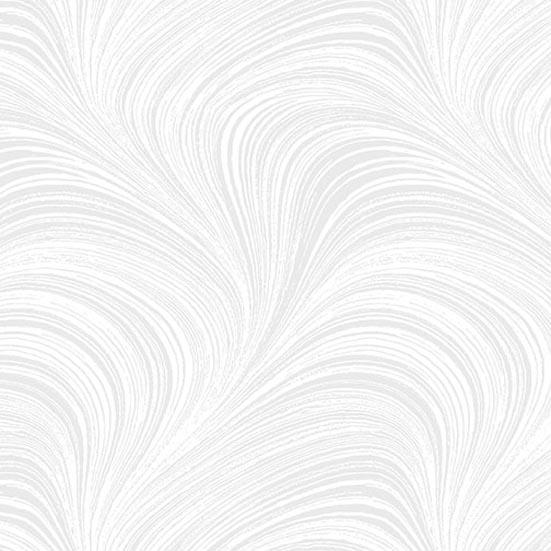 Patchworkstoff Wave Texture 39 White