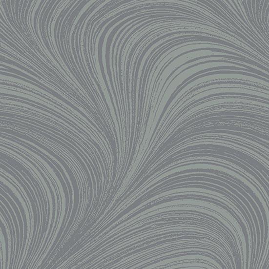 Patchworkstoff Wave Texture 43 Slate