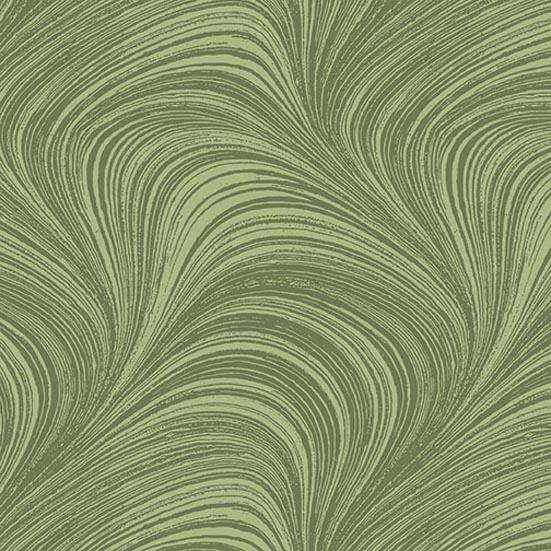 Patchworkstoff Wave Texture 51 Sage