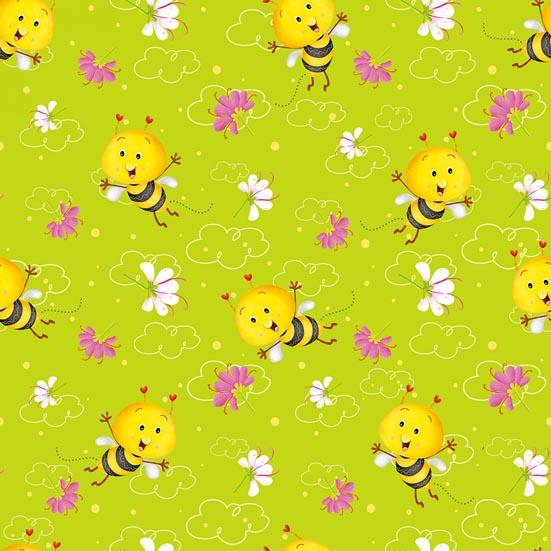 Patchworkstoff Rest 50cm Busy Bees 07