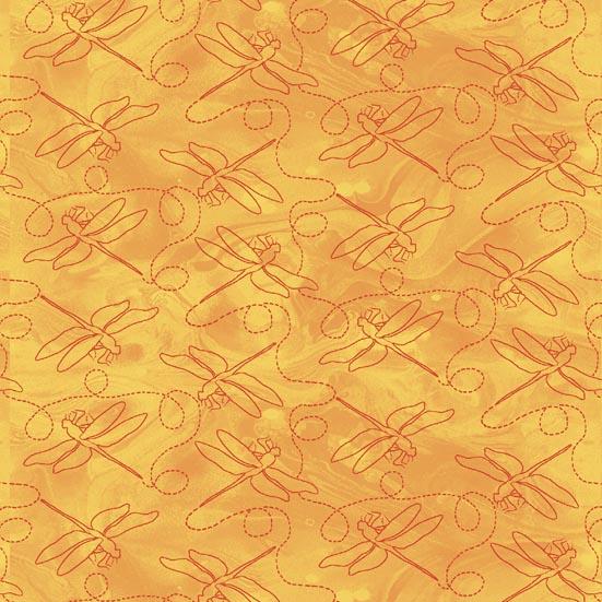 Patchworkstoff Dragonfly Dance 08