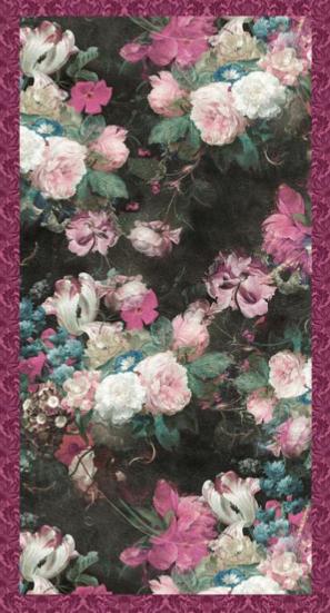 Patchworkstoff Heritage Floral 01 Panel