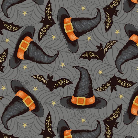 Patchworkstoff Rest 50cm Midnight Spell 08