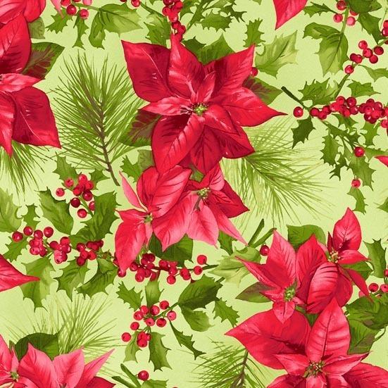 Pine & Poinsettia 13