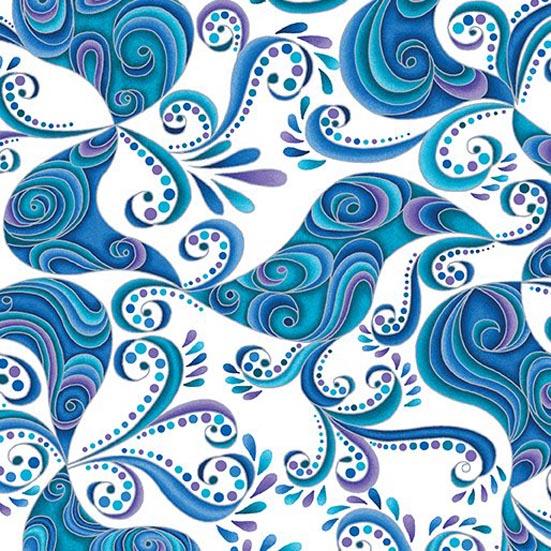 Patchworkstoff Polar Attitude 04