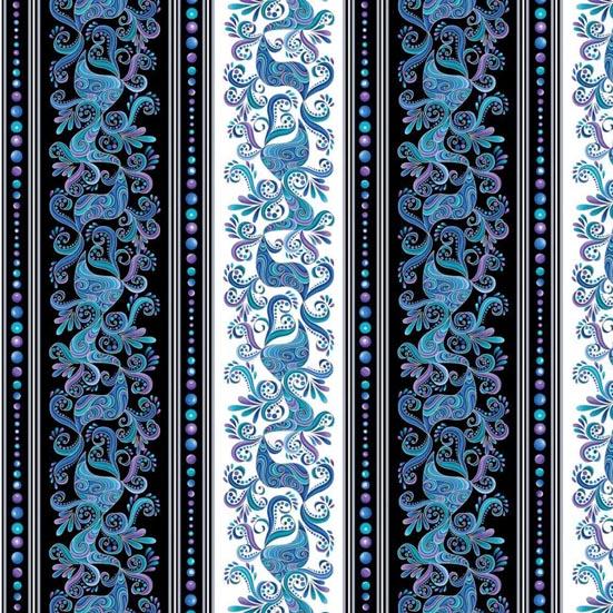 Patchworkstoff Polar Attitude 06 Bordüre