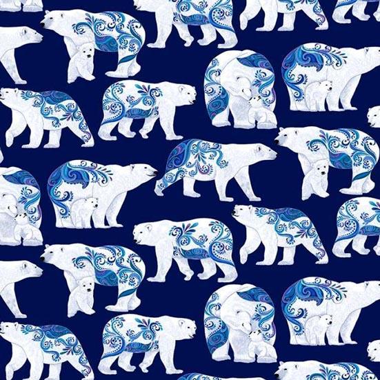 Patchworkstoff Polar Attitude 11