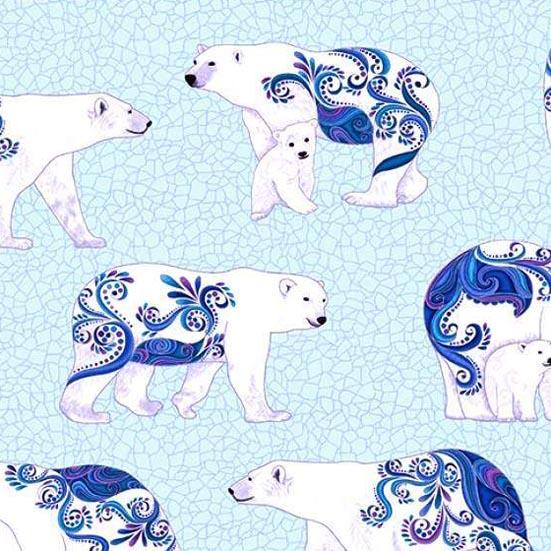 Patchworkstoff Polar Attitude 13