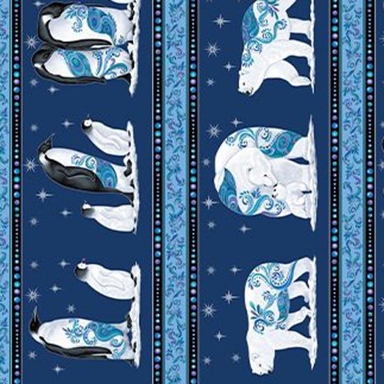 Patchworkstoff Polar Attitude 14 Bordüre