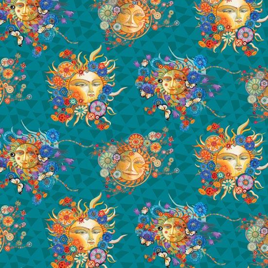 Patchworkstoff Seasons of the Sun 07