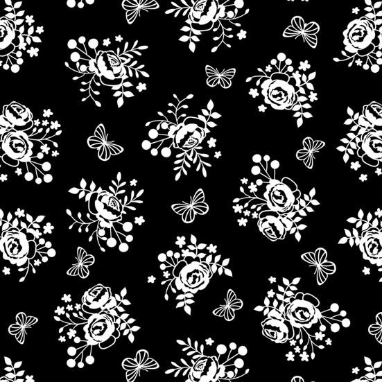 Patchworkstoff Shadow Blooms 10