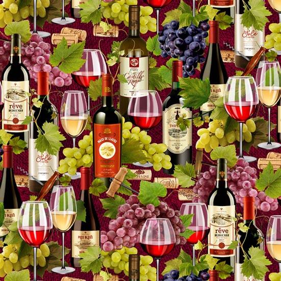 Patchworkstoff Viva Vino 13