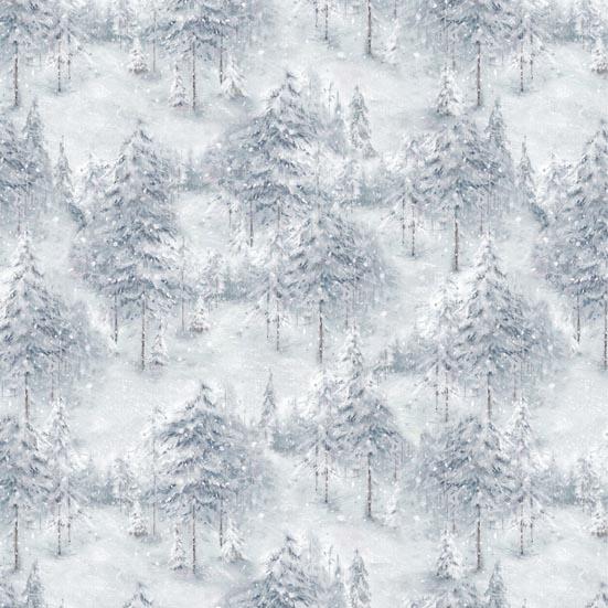 Patchworkstoff Woodland Frost 12