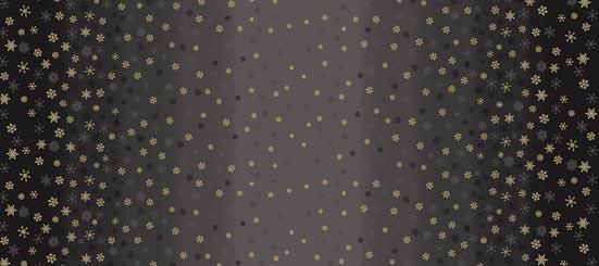 Patchworkstoff Rest 65cm Snowflake Ombré