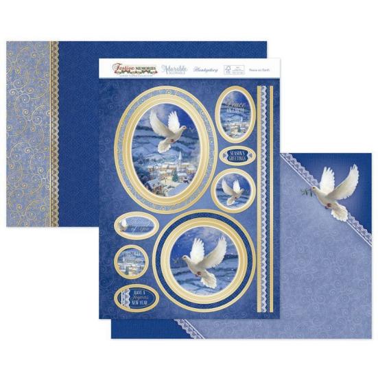 Kartenset Peace on Earth Topper Set