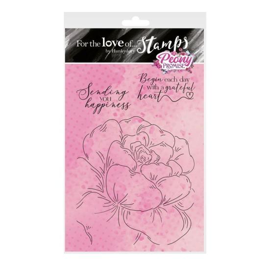 For the Love of Stamps Peony Promise