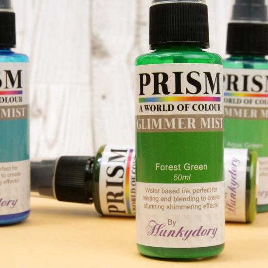Prism Glimmer Mist Forest Green