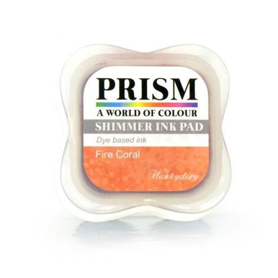 Prism Shimmer Ink Pad Fire Coral Stempelkissen