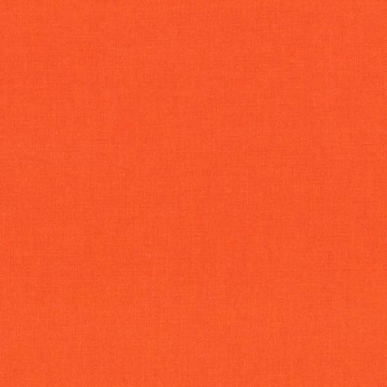 Patchworkstoff Rest 50cm Kona Cotton Carrot