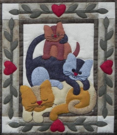 Quilt Kit "Cat Stack"