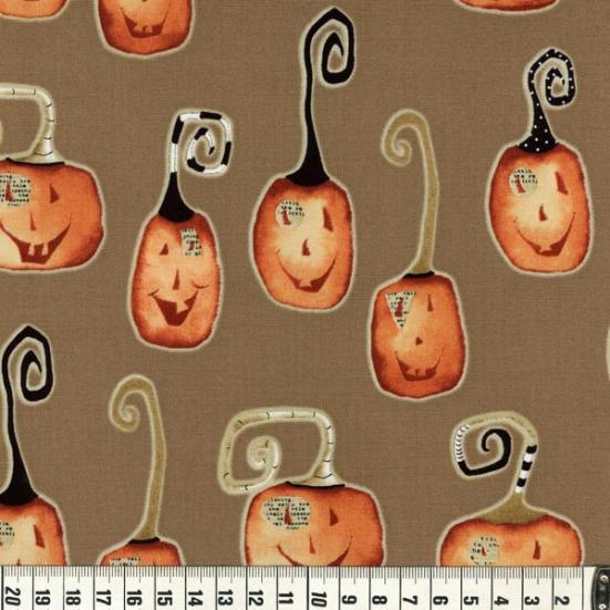 Patchworkstoff Rest 60cm Cheeky Pumpkin 02