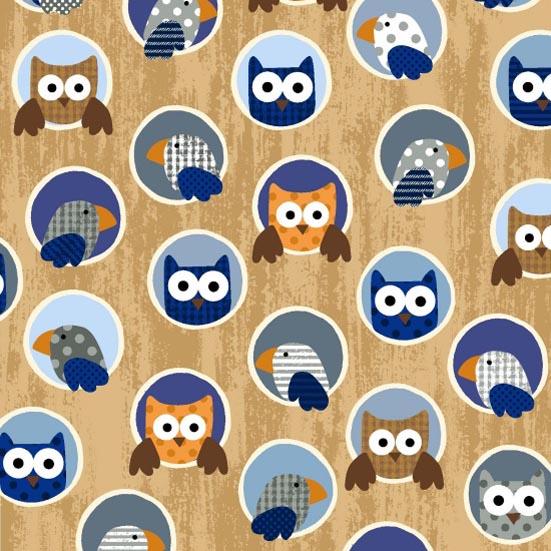 Patchworkstoff Rest 50cm Noah's Story 09