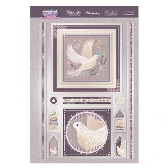 Topper-Set Contemporary A Peaceful Christmas Time