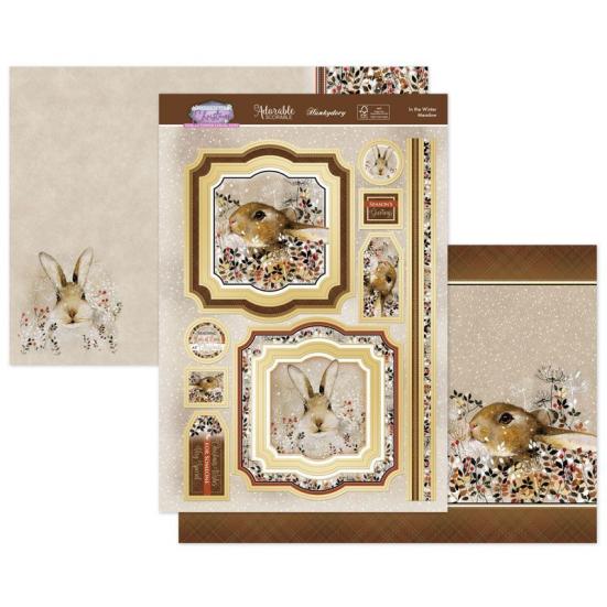 Topper-Set Contemporary Christmas In the Winter Meadow