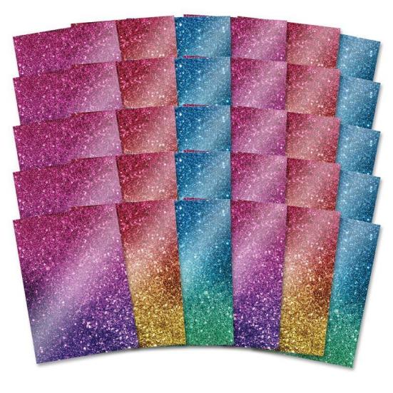 Spiegelkarton Mirri Card Glitter Ombre