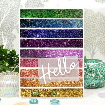 Spiegelkarton Mirri Card Glitter Ombre