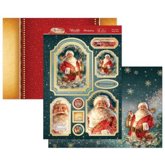 Topper-Set Christmas Classics Here Comes Santa Claus