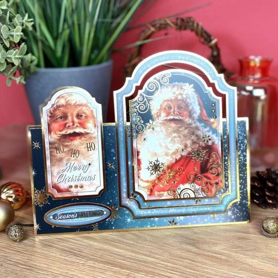 Topper-Set Christmas Classics Here Comes Santa Claus