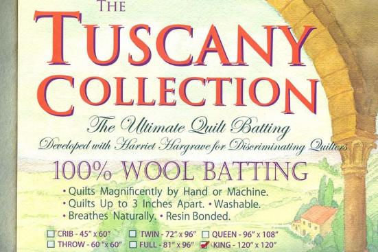 Tuscany Wool King Size Vlies