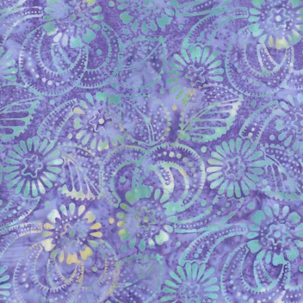 Tonga Batik Fantasy 16 Hyacinth