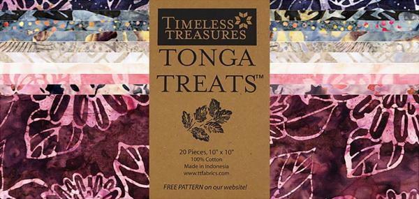 Tonga Treats Black Cherry Stoffpaket 10x10