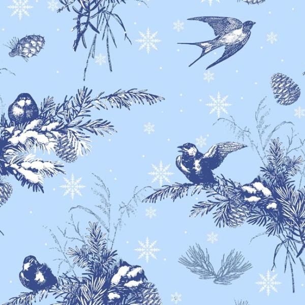Patchworkstoff Rest 45cm A Winter's Tale 02