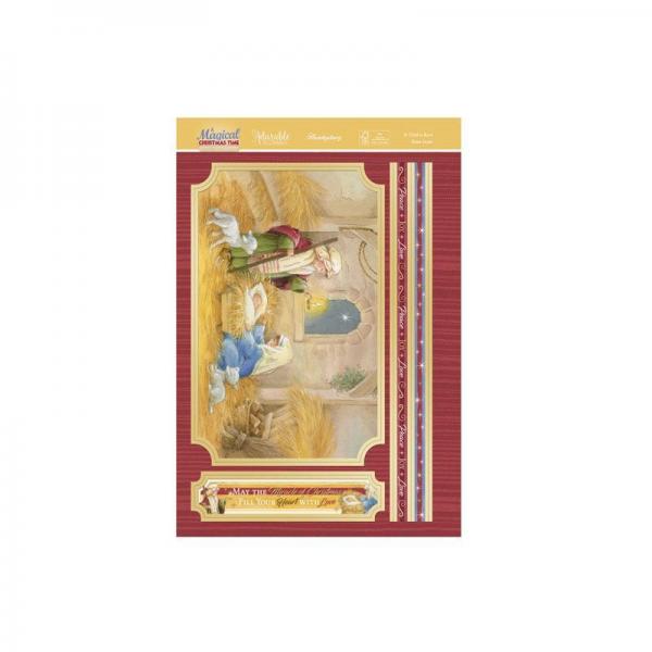 Magical Christmas Time A Child is Born Deco-Large