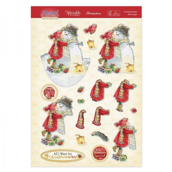 Magical Christmas Time Christmas Kisses Deco-Large