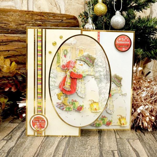 Magical Christmas Time Christmas Kisses Deco-Large