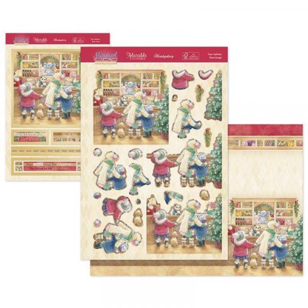 Magical Christmas Time Toys Aplenty Deco-Large