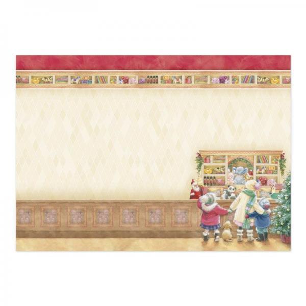 Magical Christmas Time Toys Aplenty Deco-Large