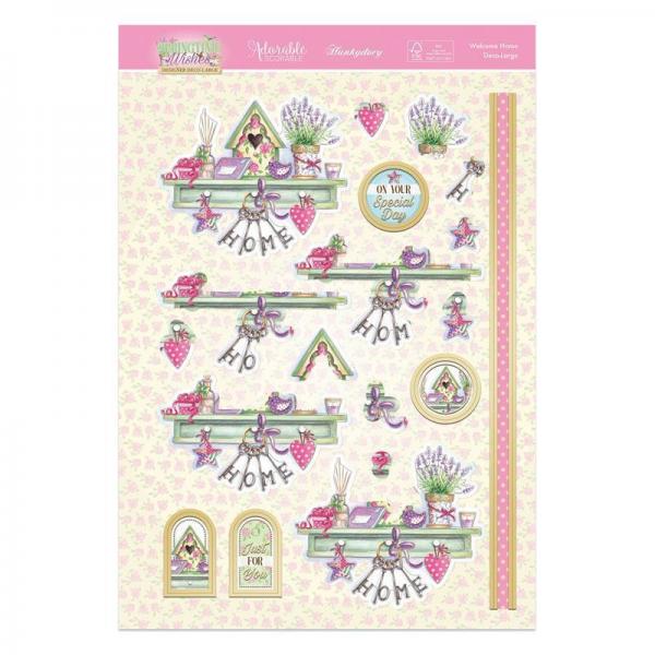 Hunkydory Springtime Wishes Deco Large Welcome Home